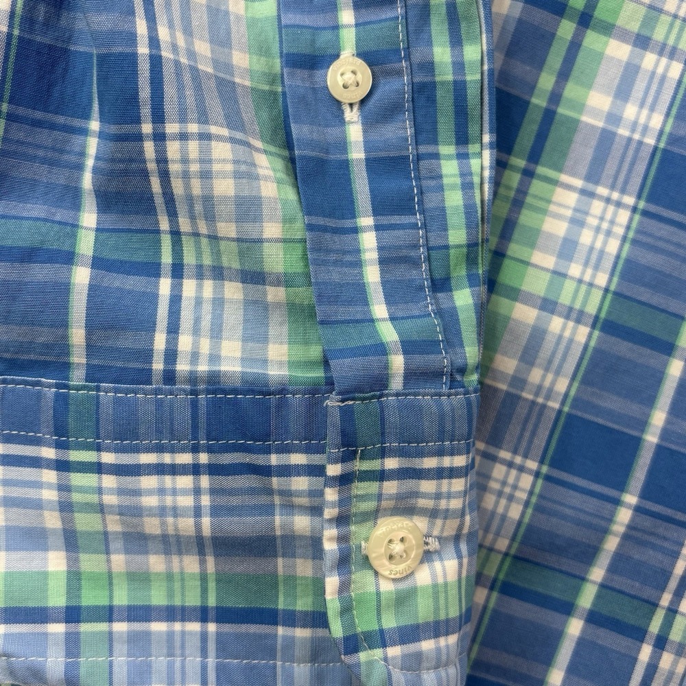 Vineyard Vines Mens M Medium Button-Down Classic Fit Plaid Tucker Fit Shirt - Picture 9 of 16